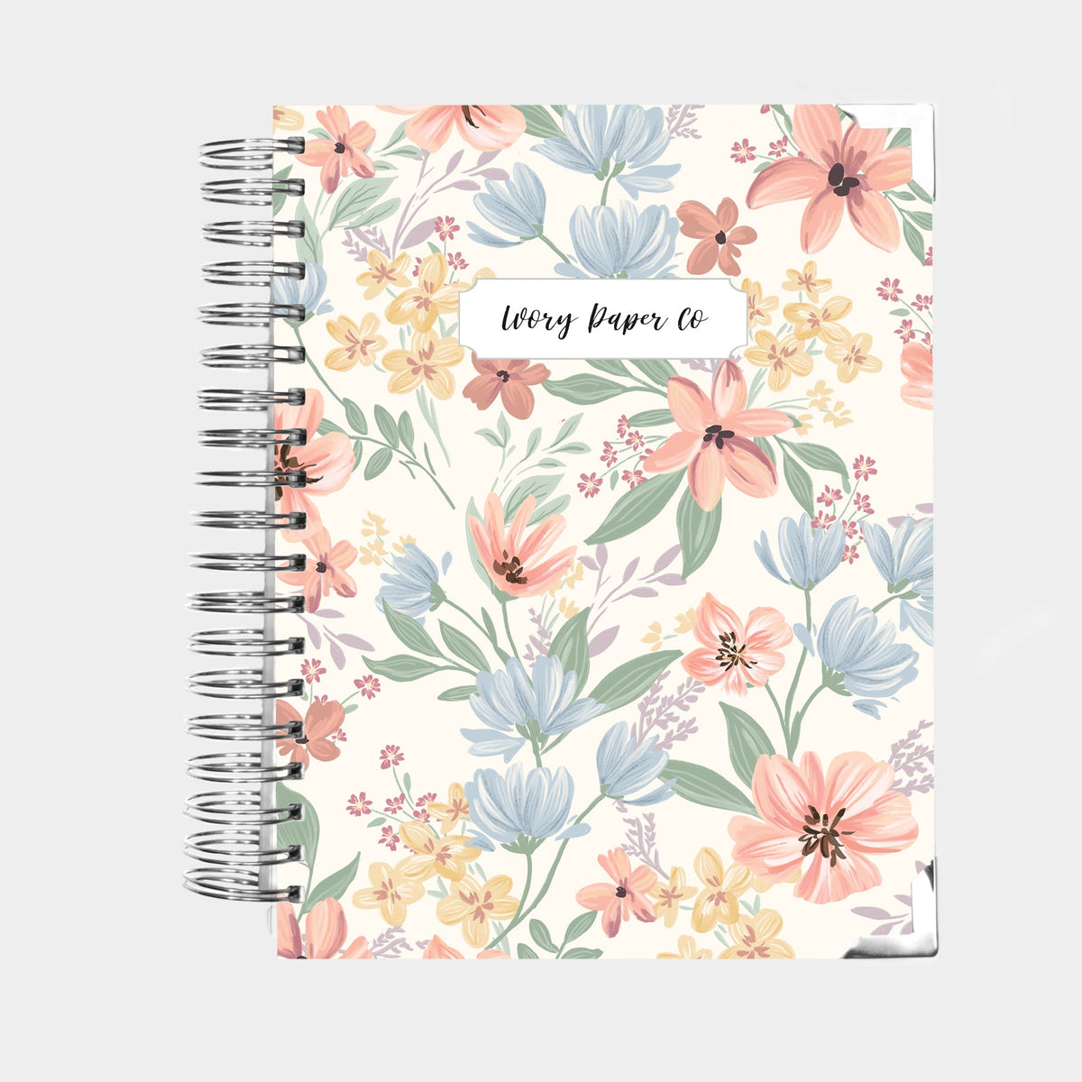 2025 Daily Planner Beautiful Floral Cover Ivory Paper Co 2025-daily-planner-beautiful-floral-cover-ivory-paper-co