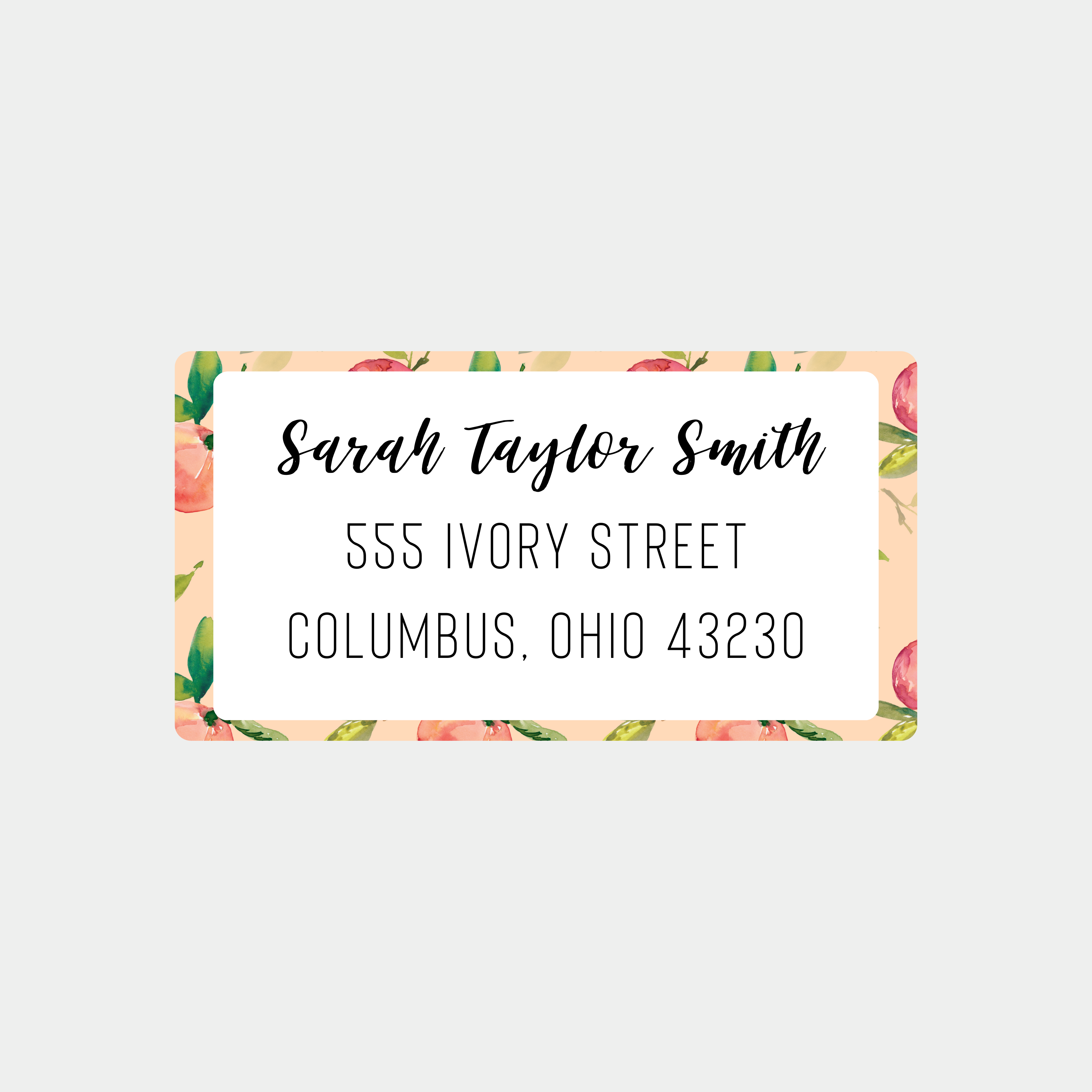 Return Address Label
