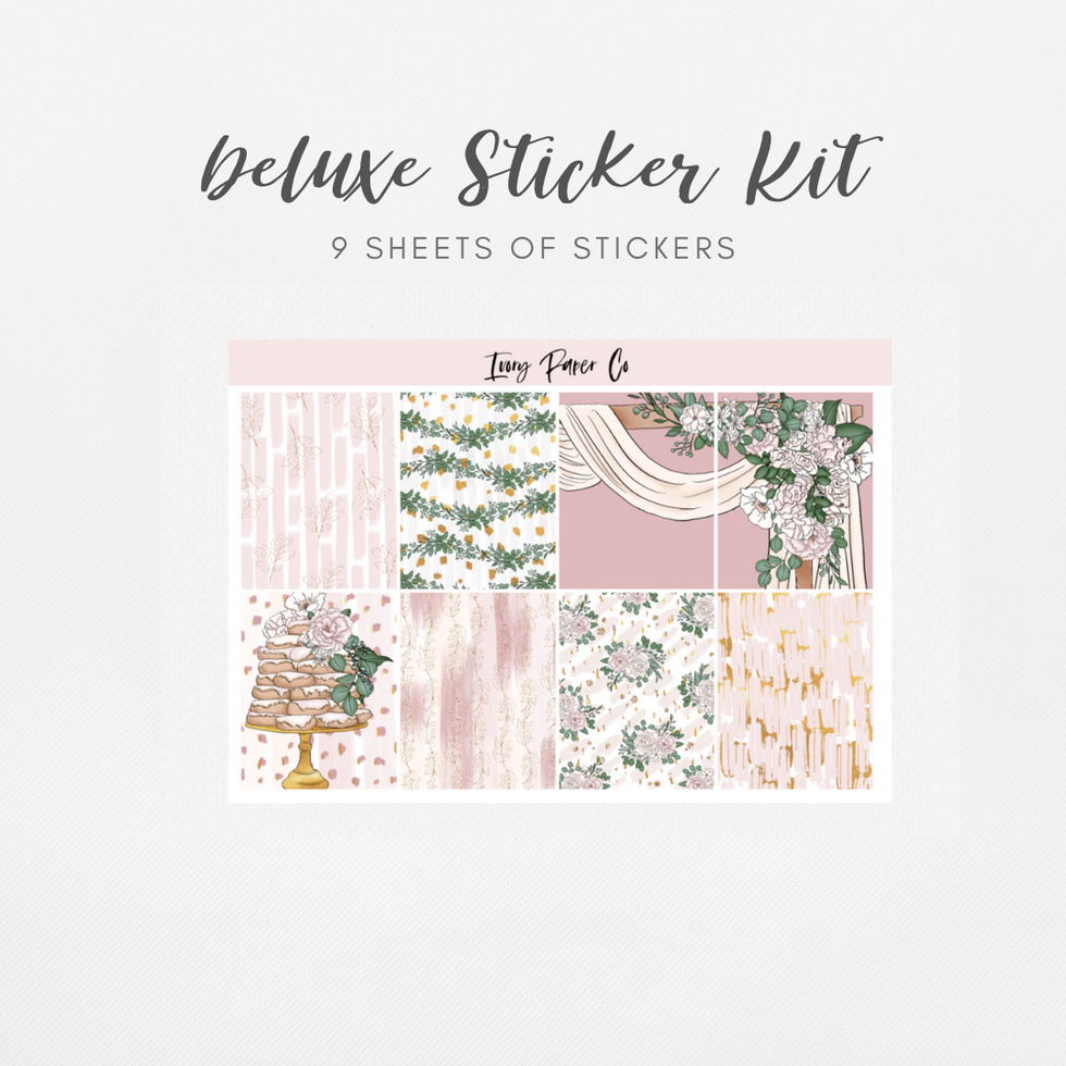 Sticker Kits For Your Planner | Ivory Paper Co
