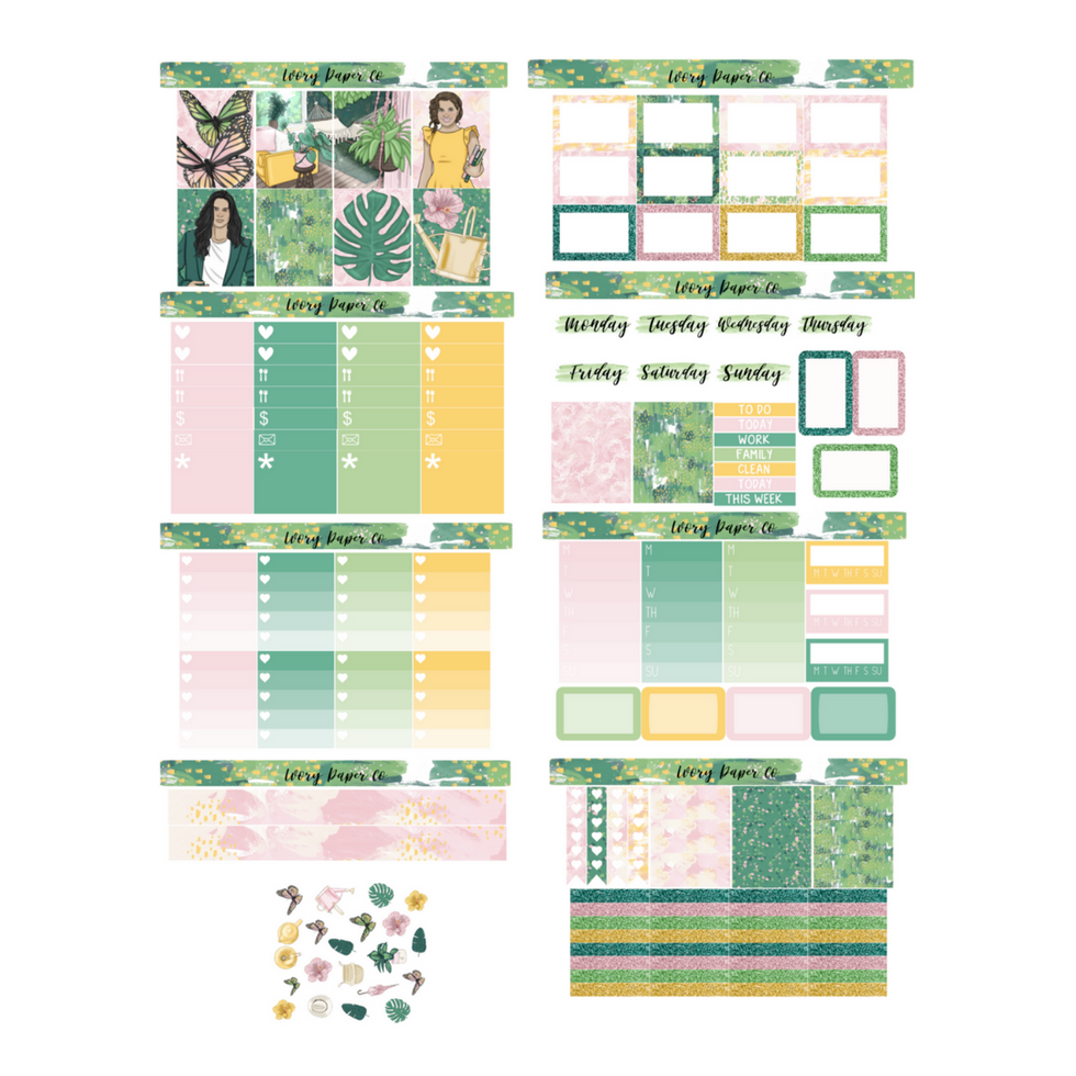Sticker Kits For Your Planner | Ivory Paper Co