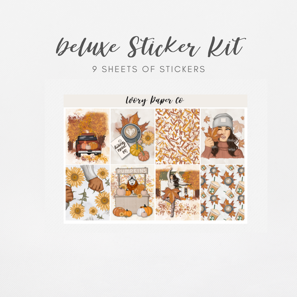 Sticker Kits For Your Planner | Ivory Paper Co
