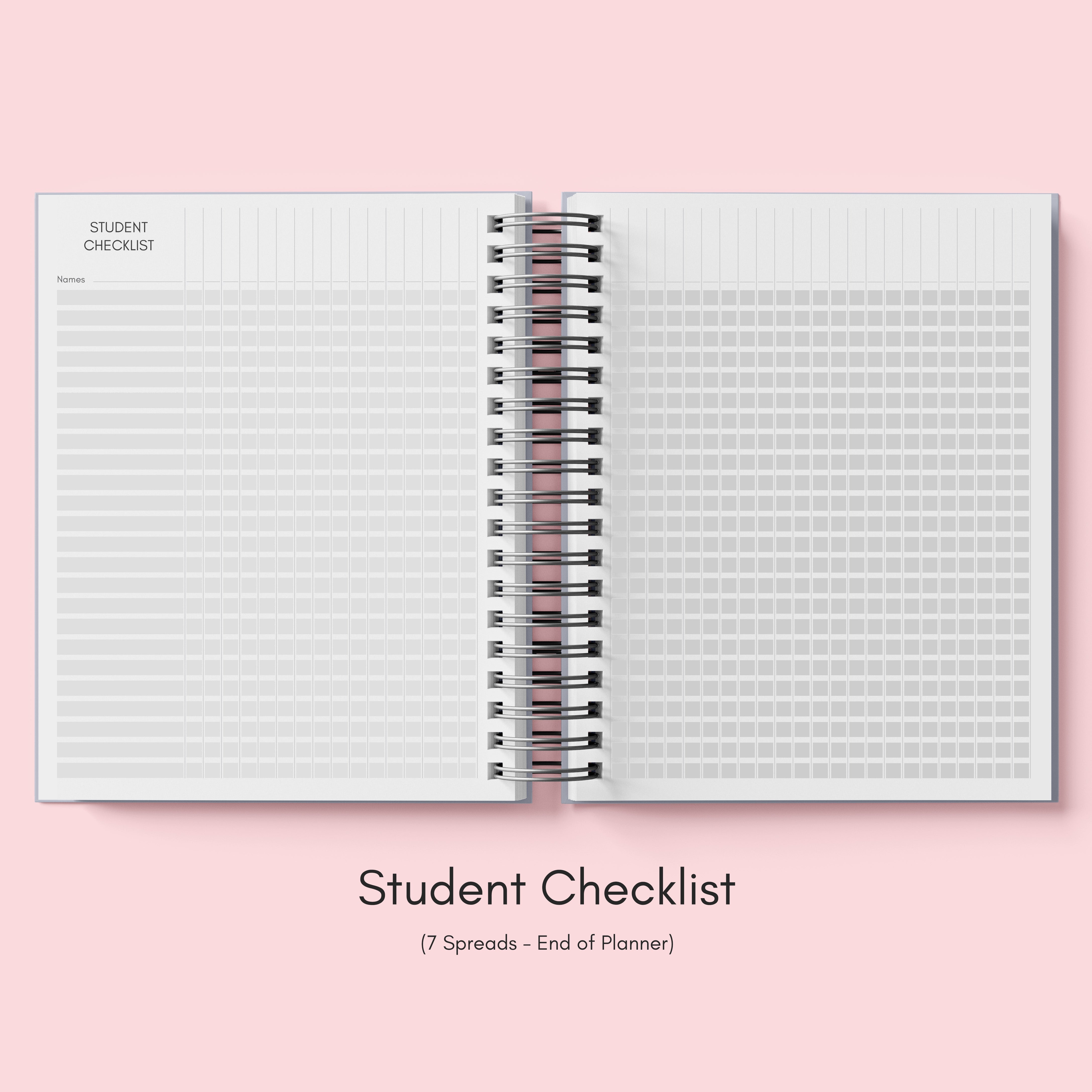 Pretty Leaves | Teacher Lesson Planner – Ivory Paper Co
