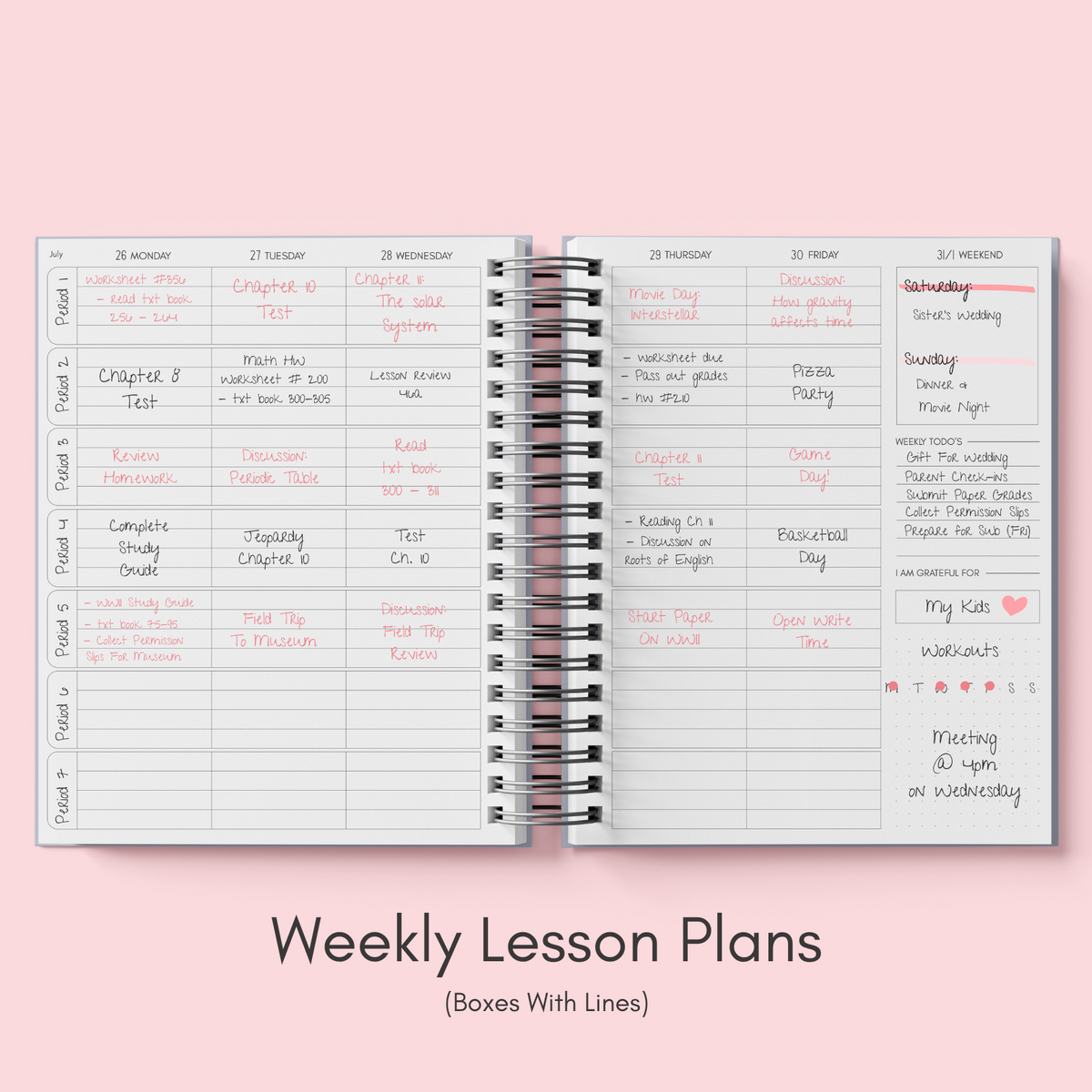 Teacher Planner 2024 2025 Lesson Planners For Teachers Ivory Paper Co Teacher planner 2024 2025 lesson planners for teachers ivory paper co