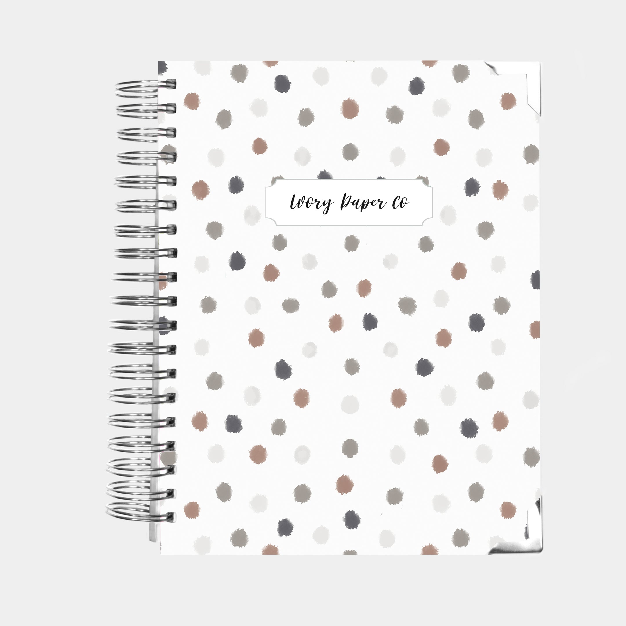 Planner | 2022 Planner | Weekly Planner | Hourly Planner | Custom Planner | Personal Planner | Life Planner | Bold White Polka Dots sold